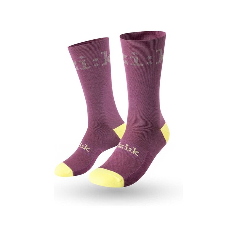 Fizik Team Edition cyklistické ponožky Grape vel. M (40-43)