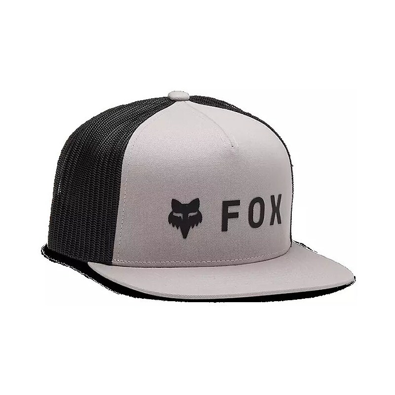 Fox Absolute Mesh Snapback pánská kšiltovka Steel Grey vel. Uni
