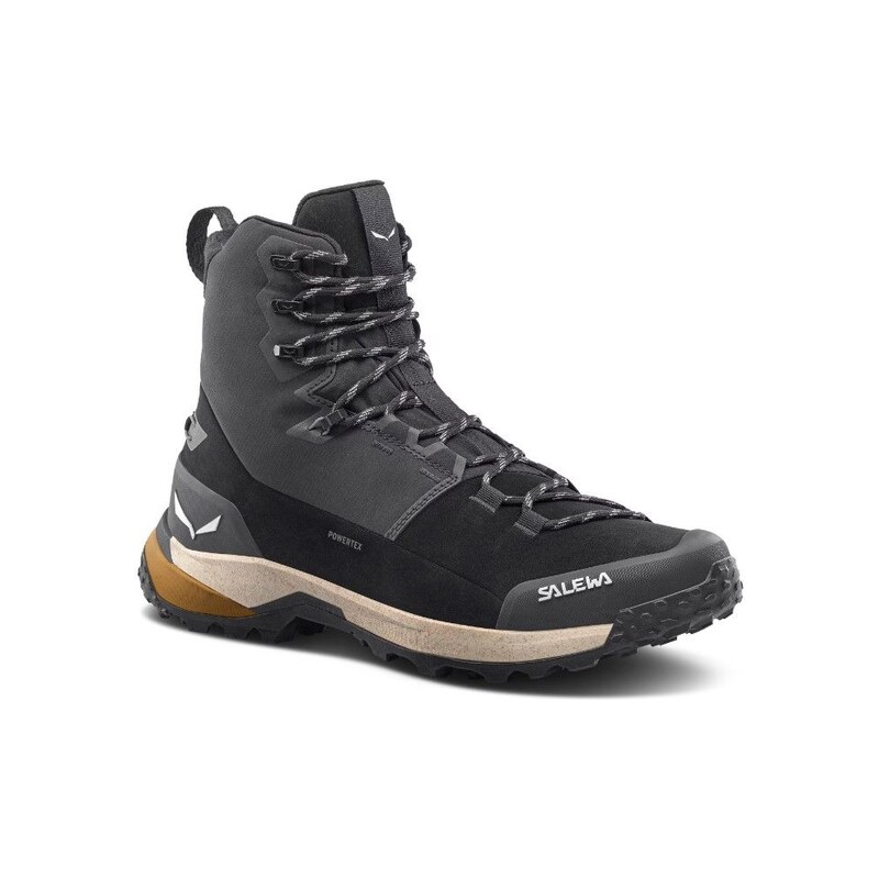 Salewa Puez Winter Mid PTX pánské boty Black / Black EU 43