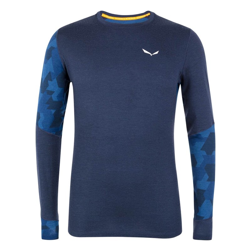 Salewa Cristallo Warm pánské triko dlouhý rukáv Navy Blazer vel.