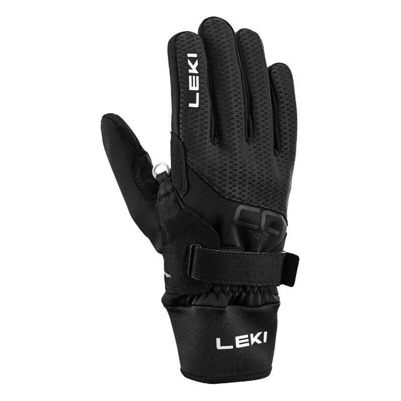 Leki CC Thermo Shark běžecké rukavice Black vel. 7.5/S