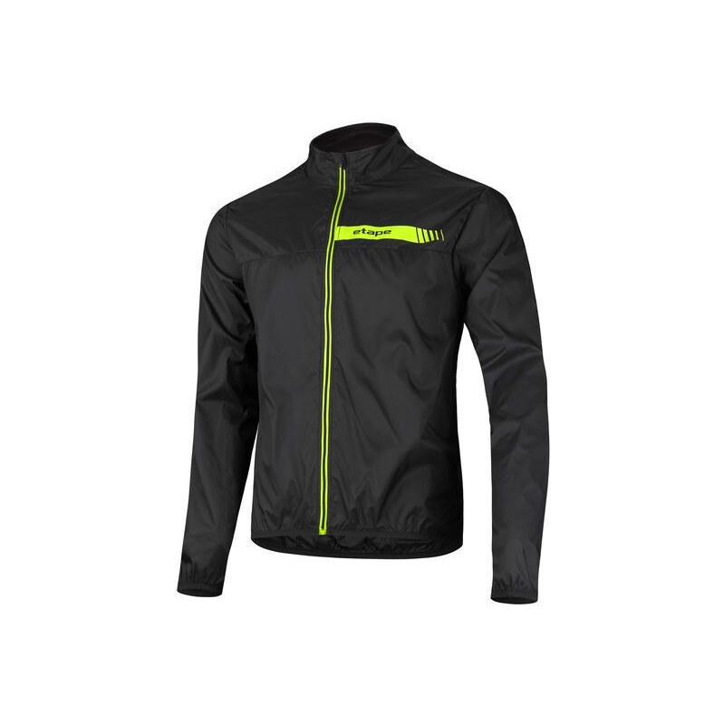 Etape Bora 2.0 pánská větrovka černá/žlutá fluo vel. L