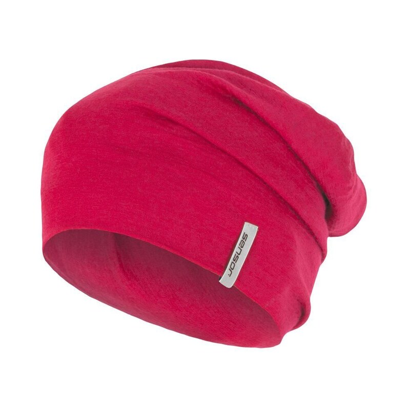 Sensor Merino Active čepice Magenta vel. M