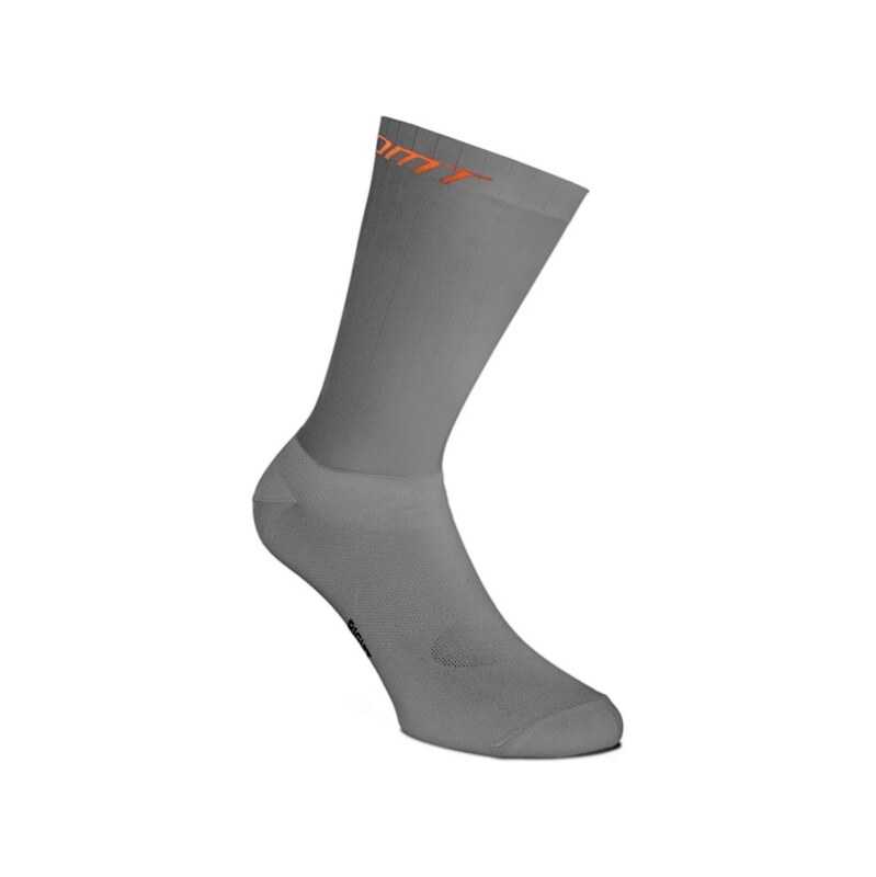 DMT Aero ponožky Grey/Orange vel. L/XL (43-46)