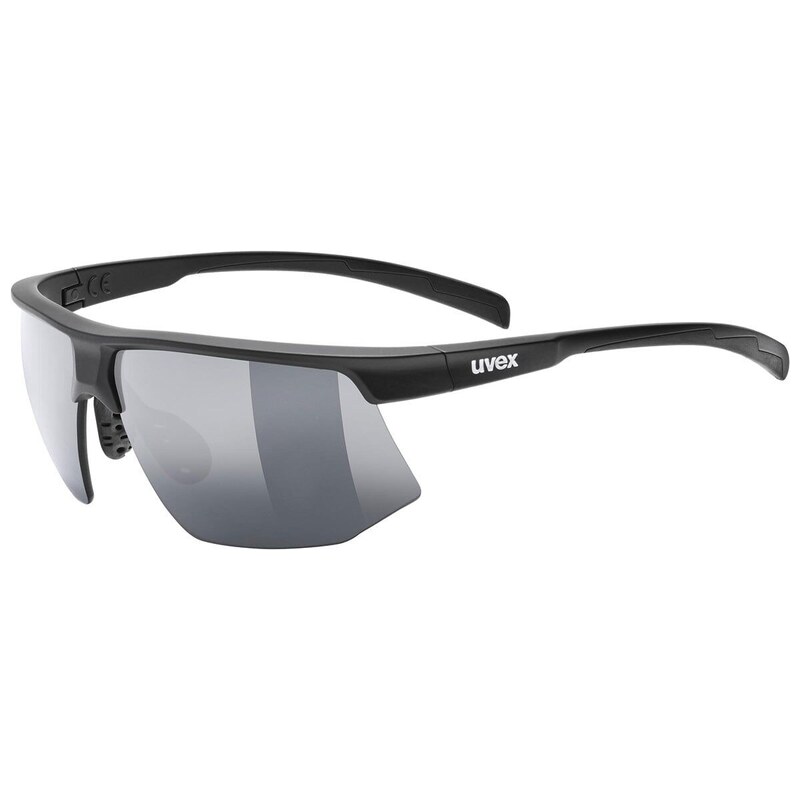 Uvex Aerios sportovní brýle Black Matt/Smoke