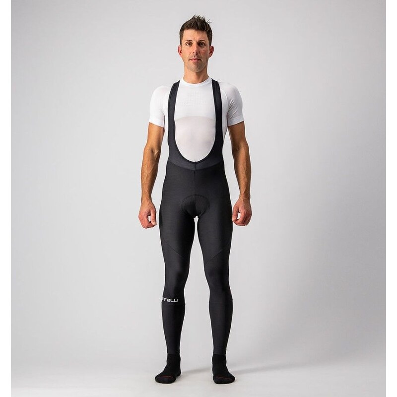 Castelli Entrata pánské kalhoty s laclem black vel. XL