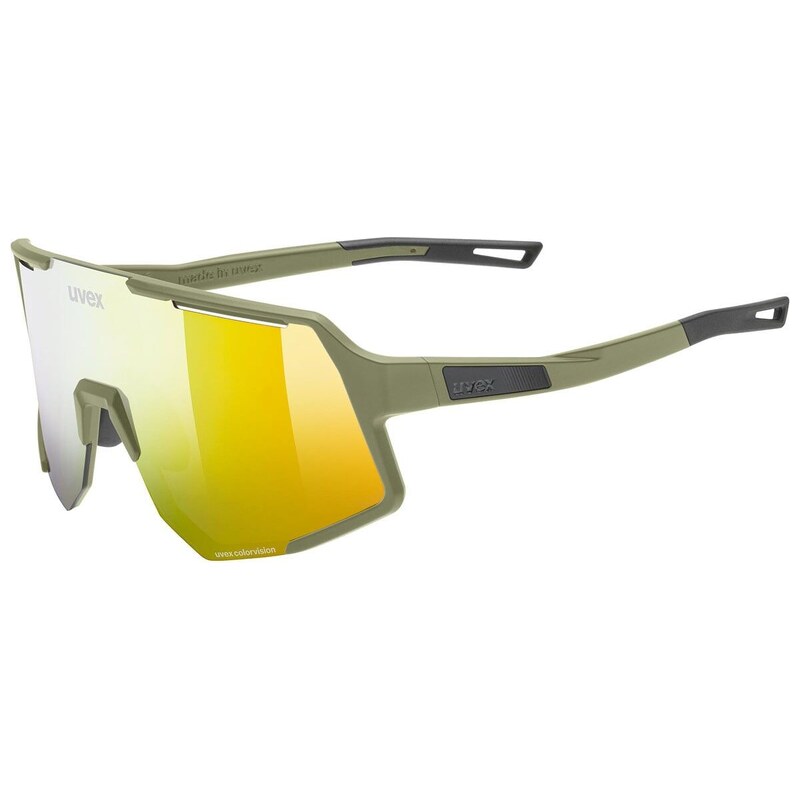 Uvex Sequenze CV sluneční brýle Olive Matt/Mirror Yellow
