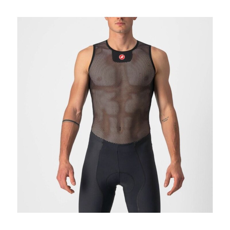 Castelli Core Mesh 3 pánské triko bez rukávů Black vel. L-XL