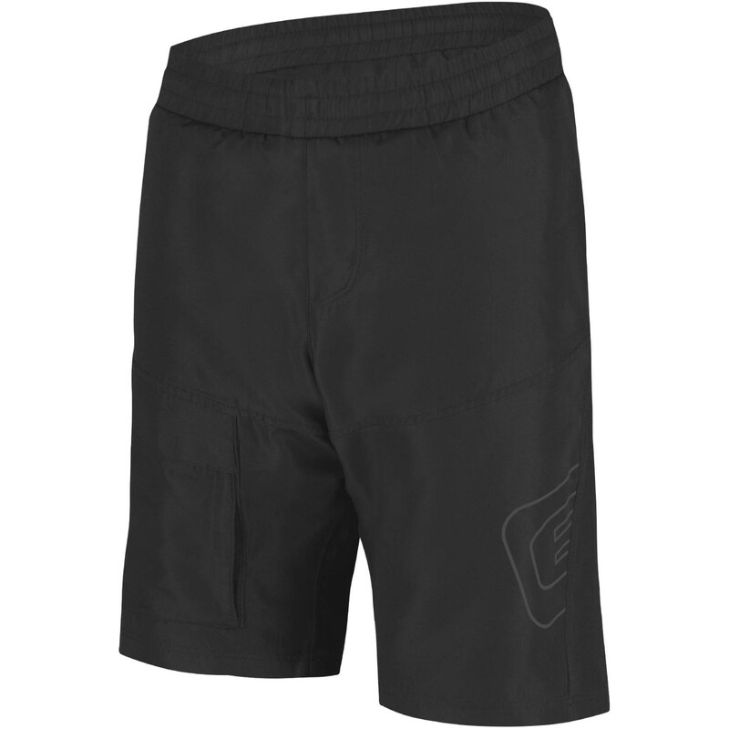 Etape Rascal 2.0 dětské volné kraťasy s vložkou černá vel. 128