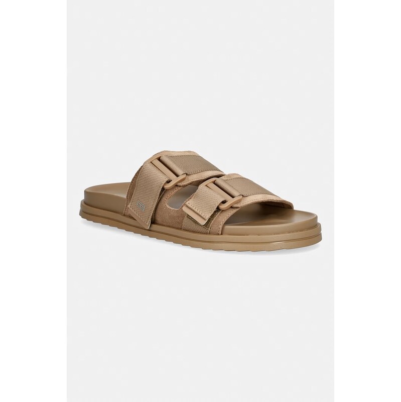 Tommy Hilfiger pantofle pánské HILFIGER MIX SUEDE BUCKLE SANDAL