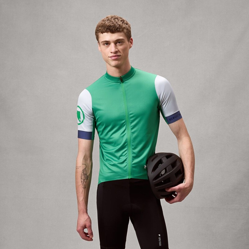 Endura FS260 pánský dres krátký rukáv Emerald vel. M