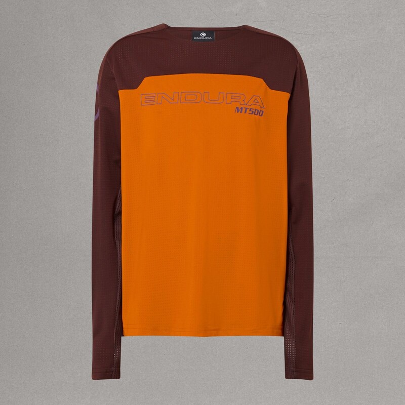 Endura MT500 Burner dětský dres dlouhý rukáv Orange vel. 7-8
