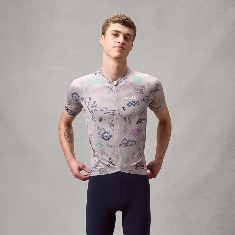 Endura Pro SL pánský dres krátký rukáv Titanium vel. L