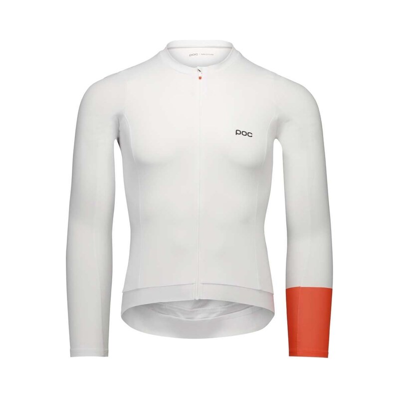 POC Cadence pánský dres dlouhý rukáv Hydrogen White vel. L