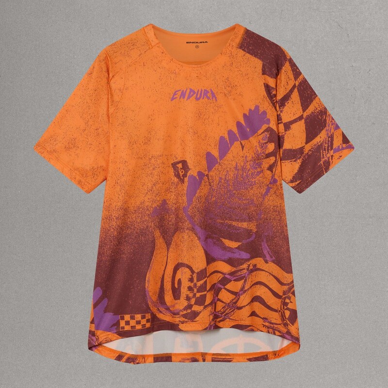 Endura Singletrack pánský dres krátký rukáv Orange vel. L