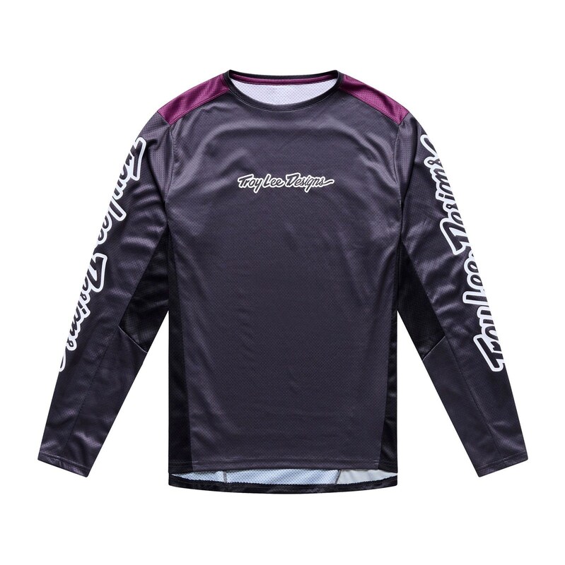 Troy Lee Designs Stage pánský dres dlouhý rukáv Signature Carbon