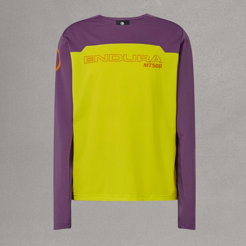 Endura MT500 Junior dětský dres dlouhý rukáv Citrus vel. 152 (11