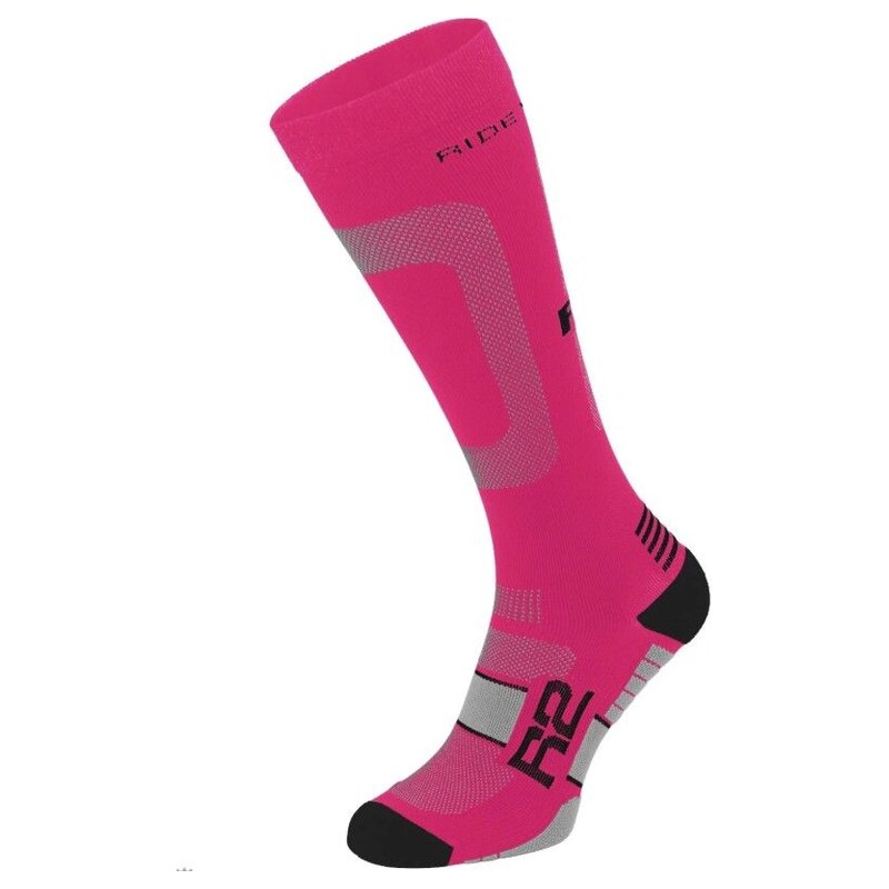 R2 Power cyklistické podkolenky růžová vel. 35-38
