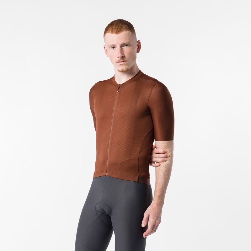 Castelli Espresso 2 pánský dres krátký rukáv Deep Mocha vel. XL