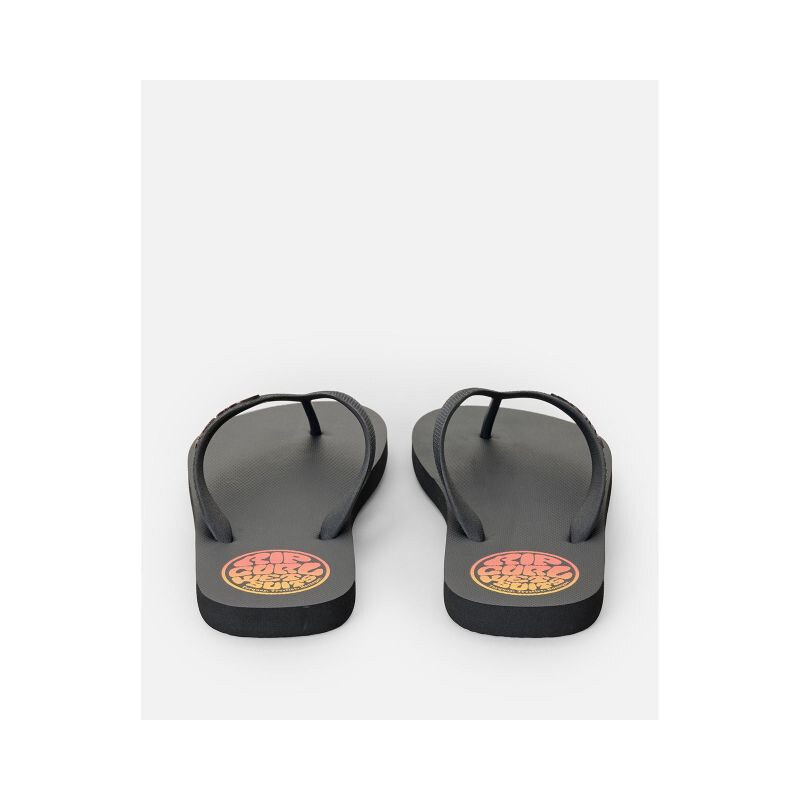 Japonki męskie RIP CURL Icons Of Surf Bloom Open Toe czarne