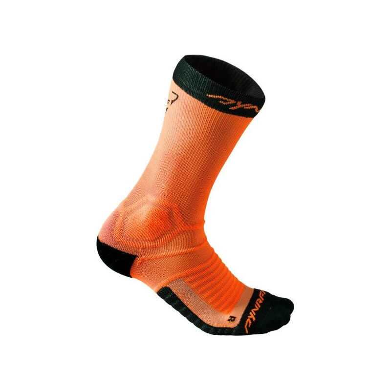Dynafit Ultra Cushion běžecké ponožky Fluo/Orange vel.43-46
