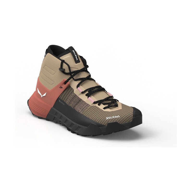 Salewa Wildfire NXT Mid GTX dámské boty Quicksand/Etruscan Red