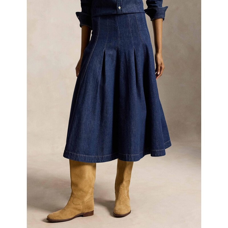 POLO RALPH LAUREN Džínová sukně
