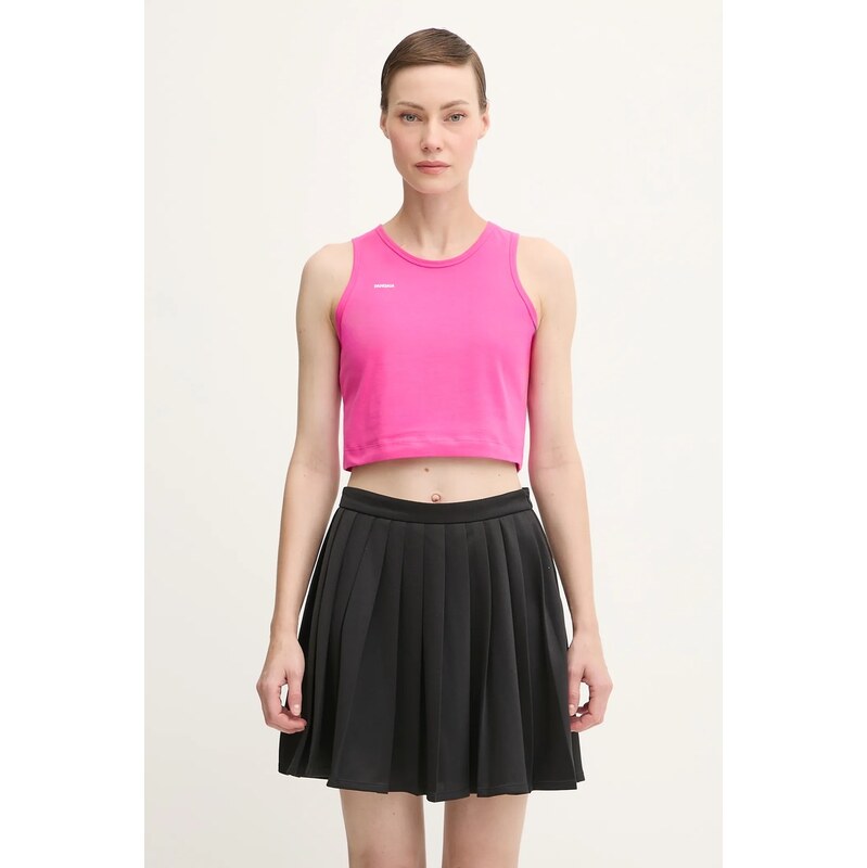 PANGAIA Top Pangaia Cotton-Stretch Tank Top
