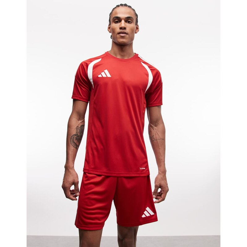 adidas performance adidas Football Tiro 26 t-shirt in red-White