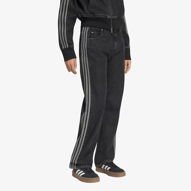 adidas Originals Džíny adidas Firebird Mid Rise Straight Denim