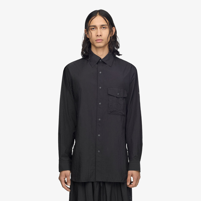 Košile Y-3 Gradient 3 Stripes Nylon Overshirt UNISEX Black L