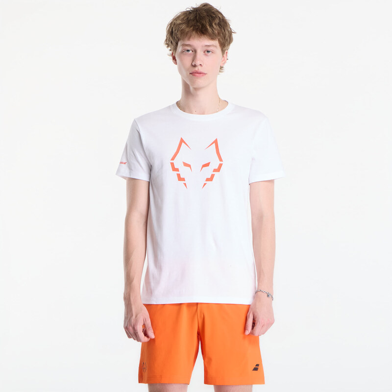 Tričko Babolat Cotton Tee Lebron White/ White L