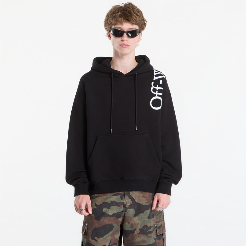 Mikina Off-White Vertical Bookish Skate Hoodie UNISEX Black XL