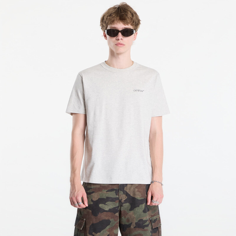 Tričko Off-White Small Bookish Regular S/S Tee UNISEX Grey L