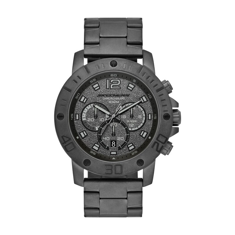 Skechers Muži Stainless Steel Chronograph hodinky v Stríbrná