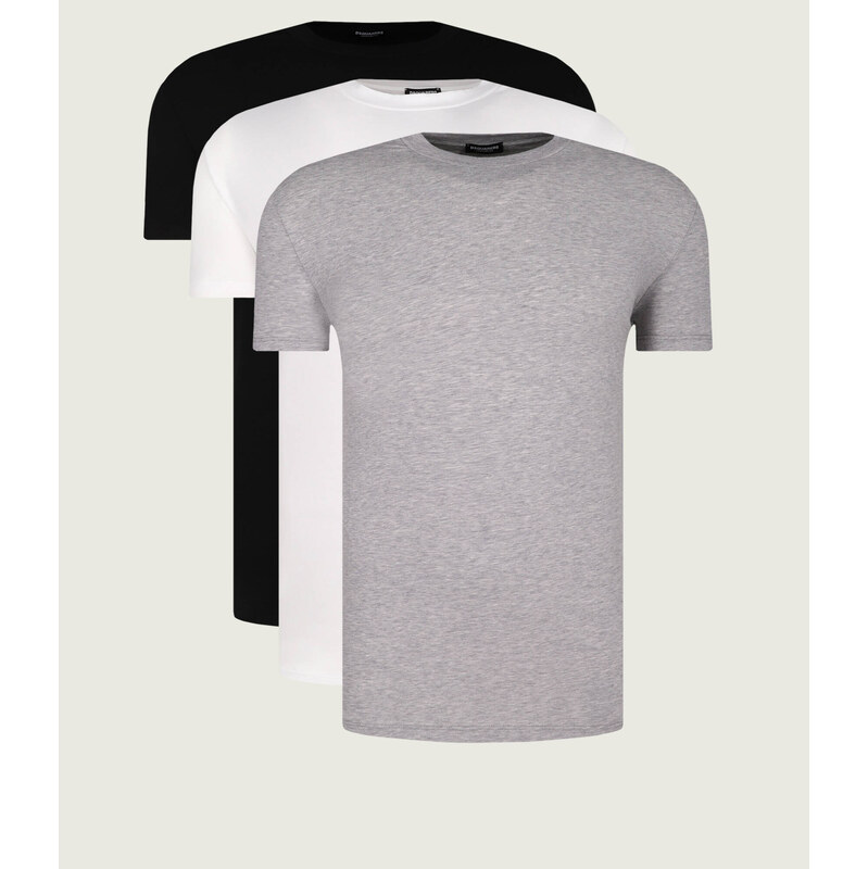 Dsquared2 Tričko 3-pack | Slim Fit