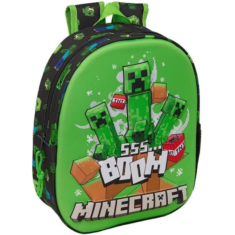 Safta Dětský 3D batoh Minecraft - Boom