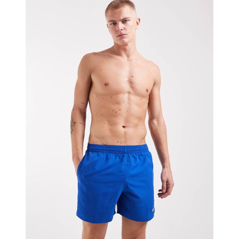 Nike Swimming Nike 5 inch Volley swim shorts in blue