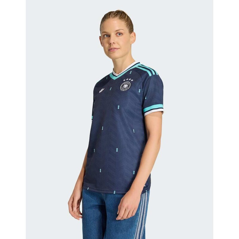 adidas performance Germany 26 away jersey in collegiate navy
