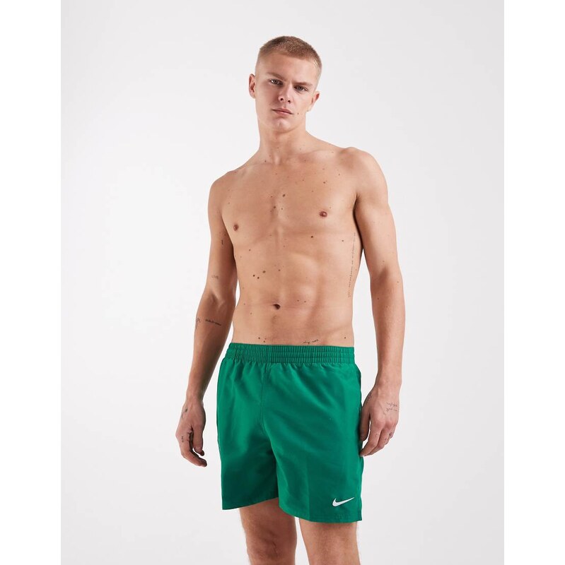 Nike Swimming Nike 5 inch Volley swim shorts in green