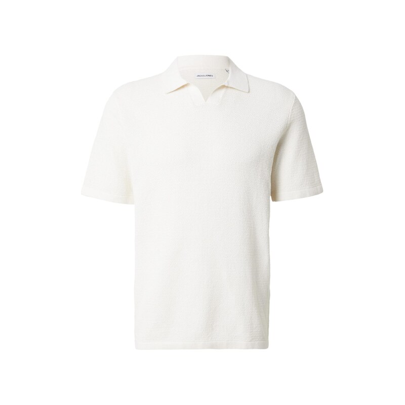 JACK & JONES Svetr JJEGEORGE bílá