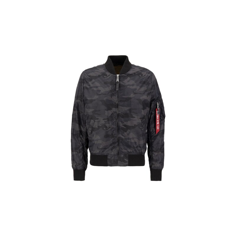 ALPHA INDUSTRIES Přechodná bunda MA-1 TT tmavě šedá / černá