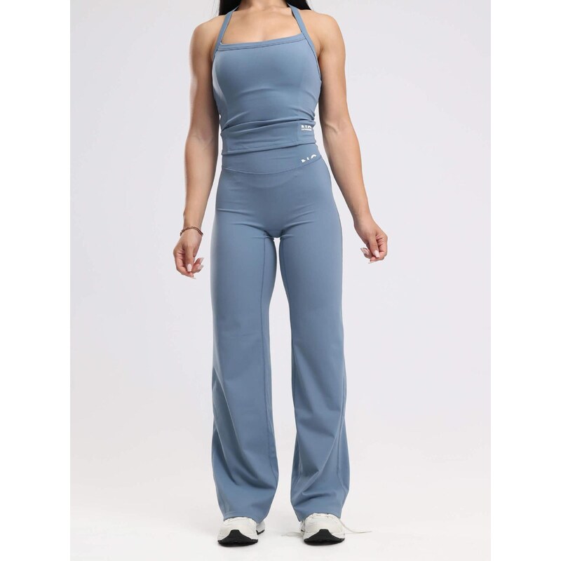 neverover Legíny Everyday Wide Leg Leggings noční modrá