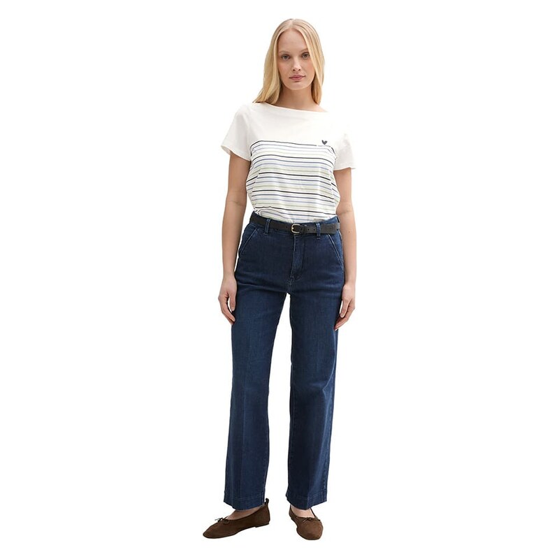 Tričko Tom Tailor Weiß 355023
