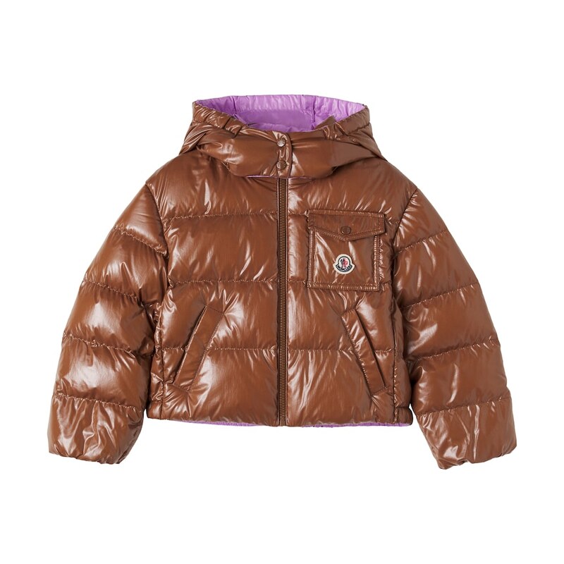 Dívčí bunda Moncler Enfant New Andro v barvě James Brown