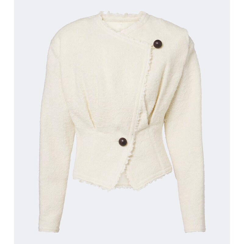 Isabel Marant Suna wool and alpaca-blend bouclÃ jacket