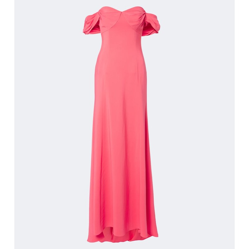 Oscar de la Renta Off-shoulder gown