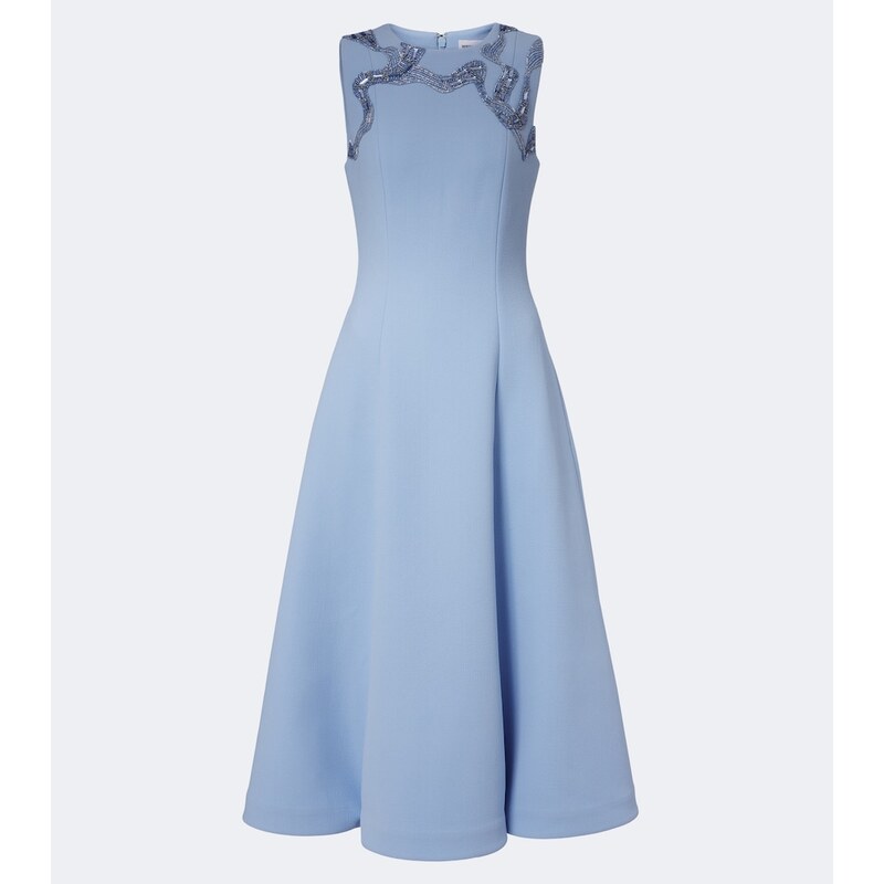 Rebecca Vallance Aylin embellished crÃªpe midi dress