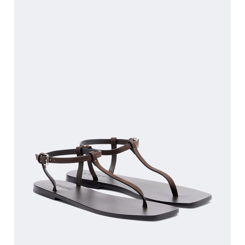 A.Emery Clara suede thong sandals