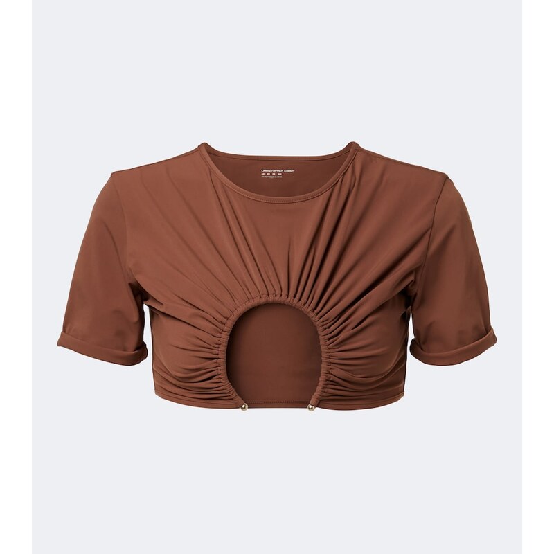 Christopher Esber Cutout bikini top